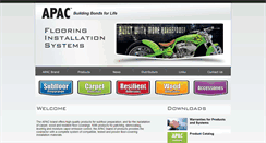 Desktop Screenshot of apacadhesives.com